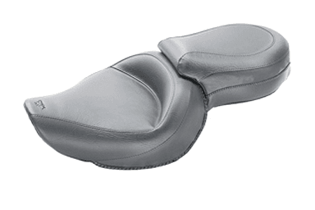 Mustang One-Piece Wide Touring Seat for Sportster '04-up w/ a 3.3 Gallon Tank -Vintage