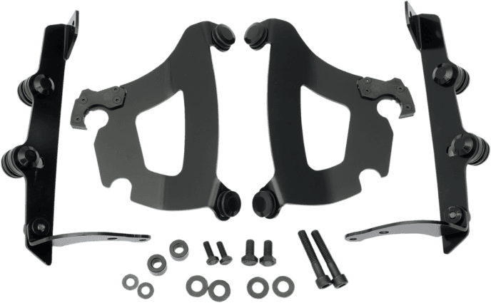 Memphis Shades Bullet Fairing Hardware for Honda Phantom '10-23 - Black