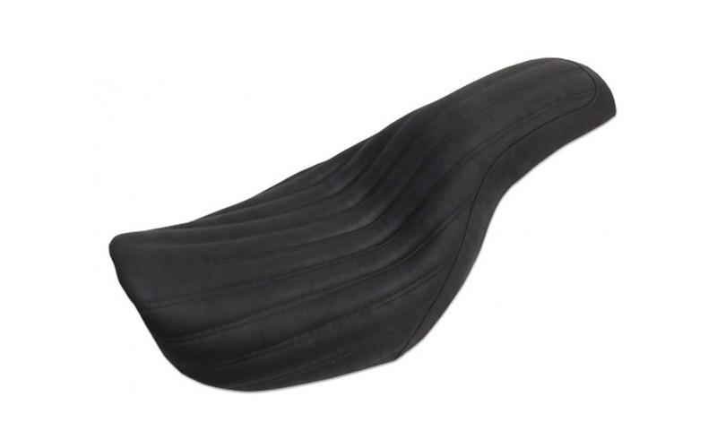 Saddlemen Knuckle Two-Up Seat for '06-17 FXD, '10-17 FXDWG & '12-17 FLD