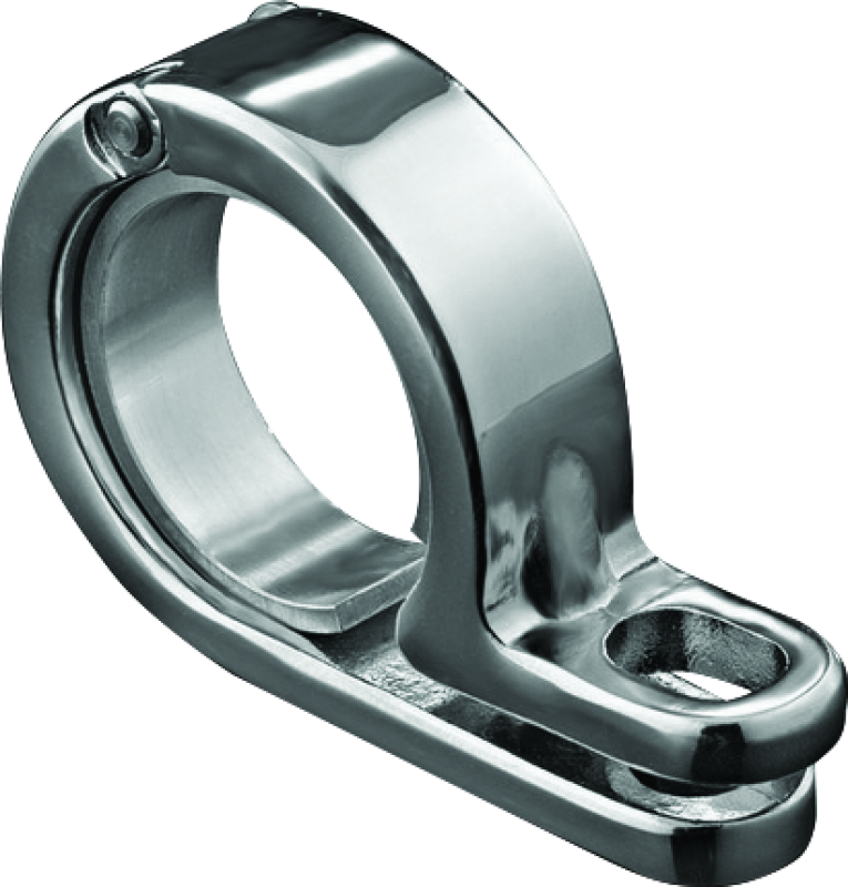 Kuryakyn P-Clamp Silver Bullet/Accessory Mount for 7/8 to 1-5/8" Tubing (Select Size) Sold Each