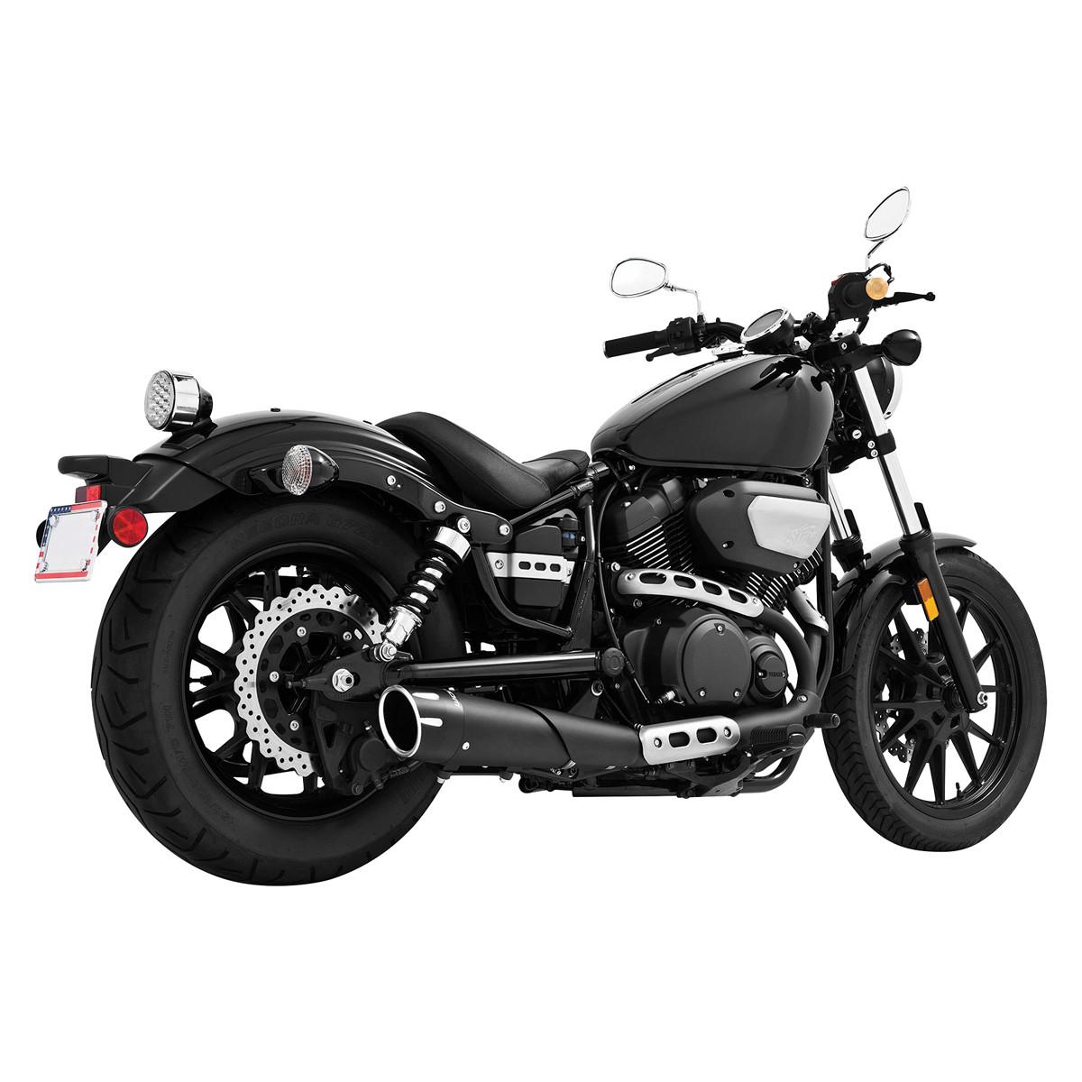 Freedom Performance Combat 4.5-inch  Slip-On Muffler for Bolt  -Black Muffler/Black Tip
