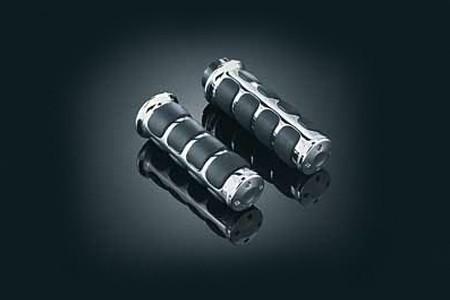 Kuryakyn  Iso-GripsWith Chrome Accent Rings  for Vulcan 1600 Classic '03-Up