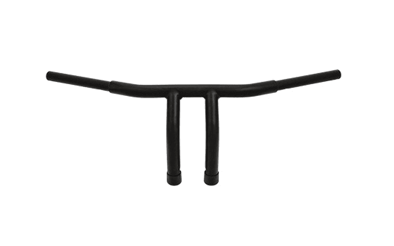 Hard Drive 1.25"  Fat  Tiller Handlebars for '82-Up H-D (except Springer) -Black, 8"