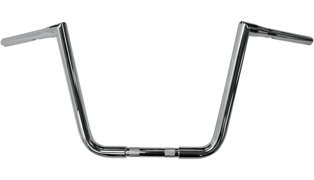 L.A. Choppers 13 inch Big Twin Peaks Ape Hangers - 1.25 inches for H-D Models without Fairing -Chrome