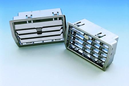 Show Chrome Lower Fresh Air Vents for GL1500/1600 '88-00 -Pair