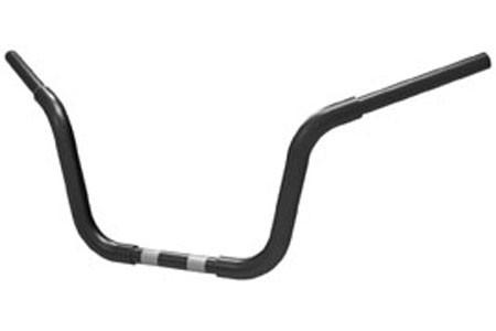 Khrome Werks Heritage Style Handlebars for '96-11 H-D Models 1.25" Diameter, Black