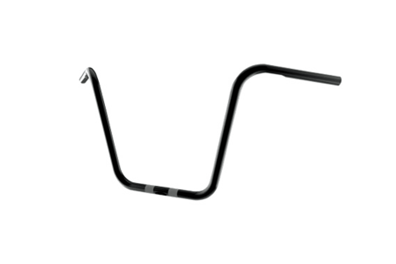 Khrome Werks 1" Ape Hanger Handlebars for '96-13 H-D Models (except FLT,FLHT,FLHX Models) -Black