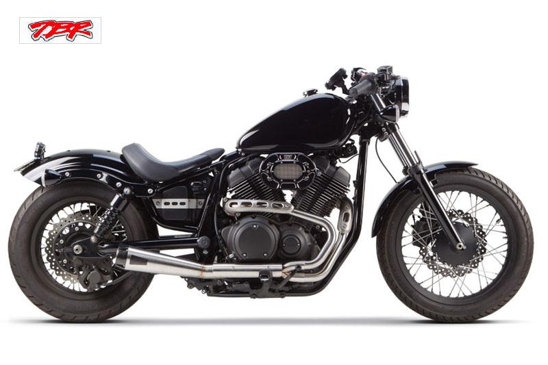 Two Brothers Racing Comp-S 2 into 1 Exhaust for '14-Up Yamaha Bolt  - Stainless
