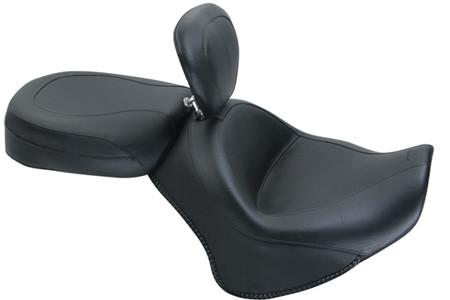 Mustang Two-Piece Wide Seat with Driver Backrest for Stryker '11-15 -Wide Vintage