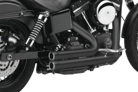 クリーク　DIABLO COBRA 2本セット Cobra 909 2-Into-2 Exhaust Systems for '07-13 Harley Davidson XL