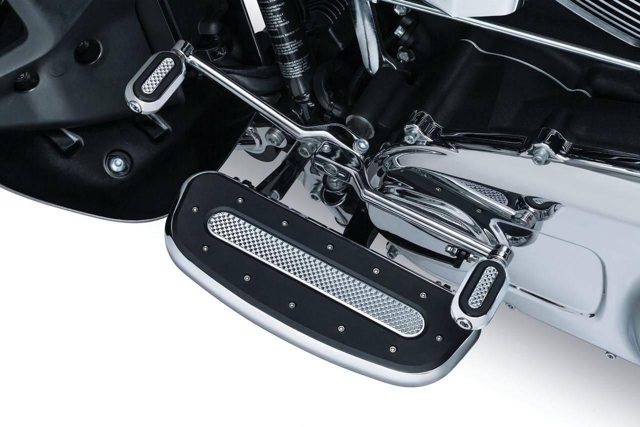 Kuryakyn Heavy Industry Driver Floorboards for 83 Up Touring and FL Trike