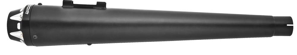 Freedom Performance 4.5" American Outlaw Slip-Ons for '17 & Up FL Models -Black w/ Black End Caps