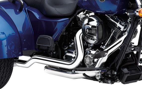 Cobra PowerPort Dual Head Pipes Harley Davidson Trike '10-16