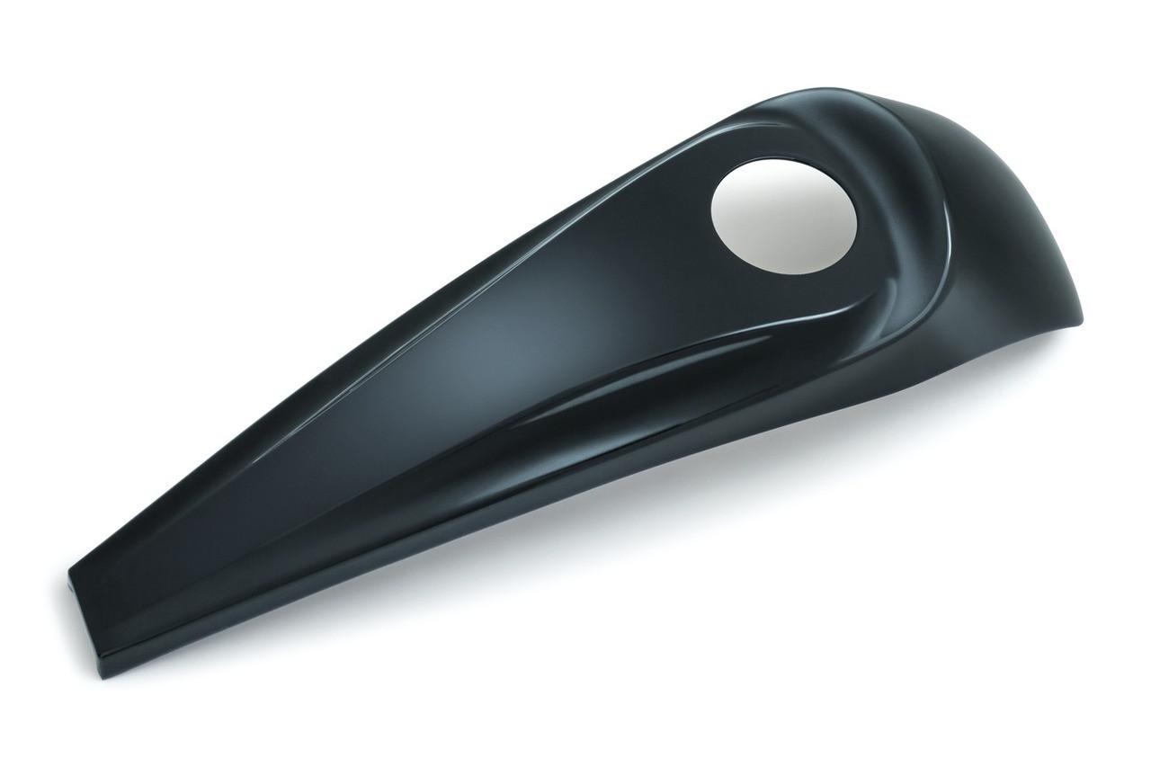Kuryakyn Signature Series Smooth Dash Console By Jim Nasi for ’08-21 Harley Davidson Electra Glides, Road Glides, Street Glides & Street Glide Trikes - Gloss Black