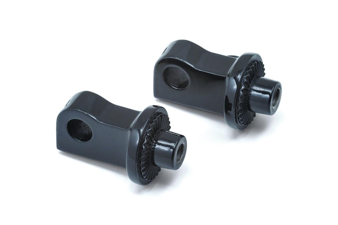 Kuryakyn Splined Peg Adapters - Black