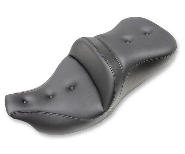 Saddlemen Extended Reach Road Sofa Pillow Top Seat for Harley Davidson Touring Models '08-Up (Not for '24-Up FLHX/FLTR Models)