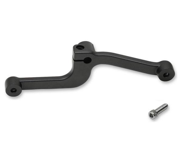 Drag Specialties Heel Toe Shifter for Harley Davidson Sportster Models '04-Up - Wrinkle Black