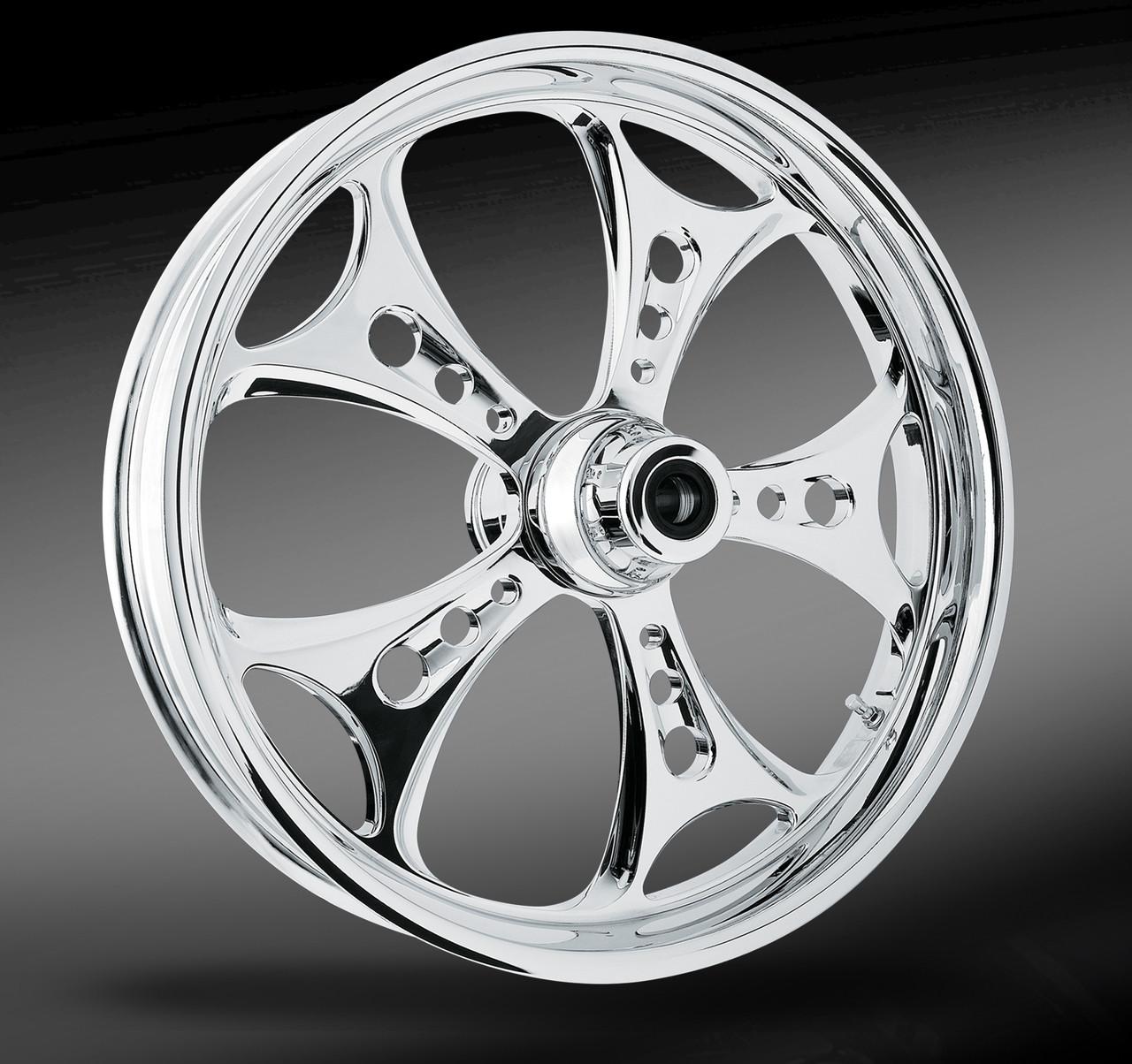 RC Components Holeshot Chrome Wheel for Harley Davidson Models (Choose Options)