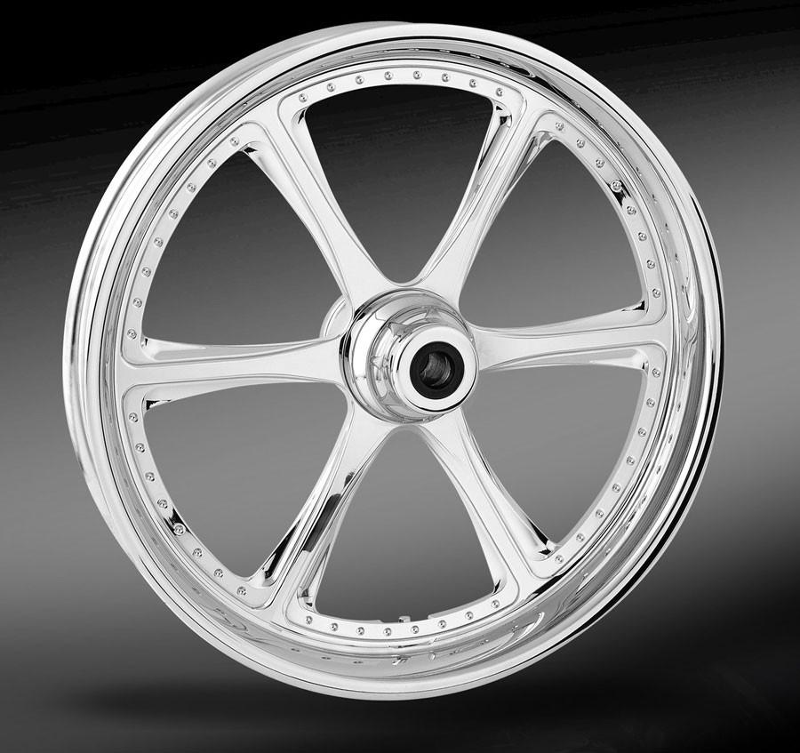 RC Components Prowler Chrome Wheel for Harley Davidson Models (Choose Options)