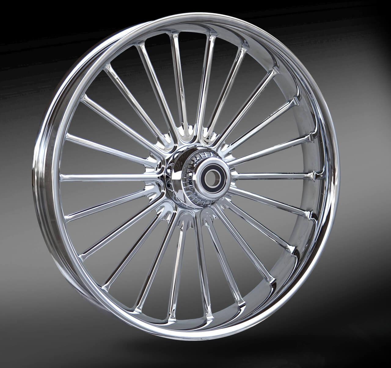 RC Components Illusion Chrome Wheel for Harley Davidson Models (Choose Options)