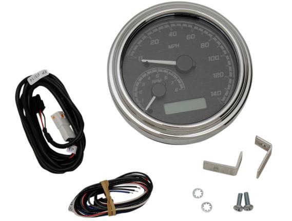 Dakota Digital 140 MPH Speedometer, Tachometer for '11-Up Softail