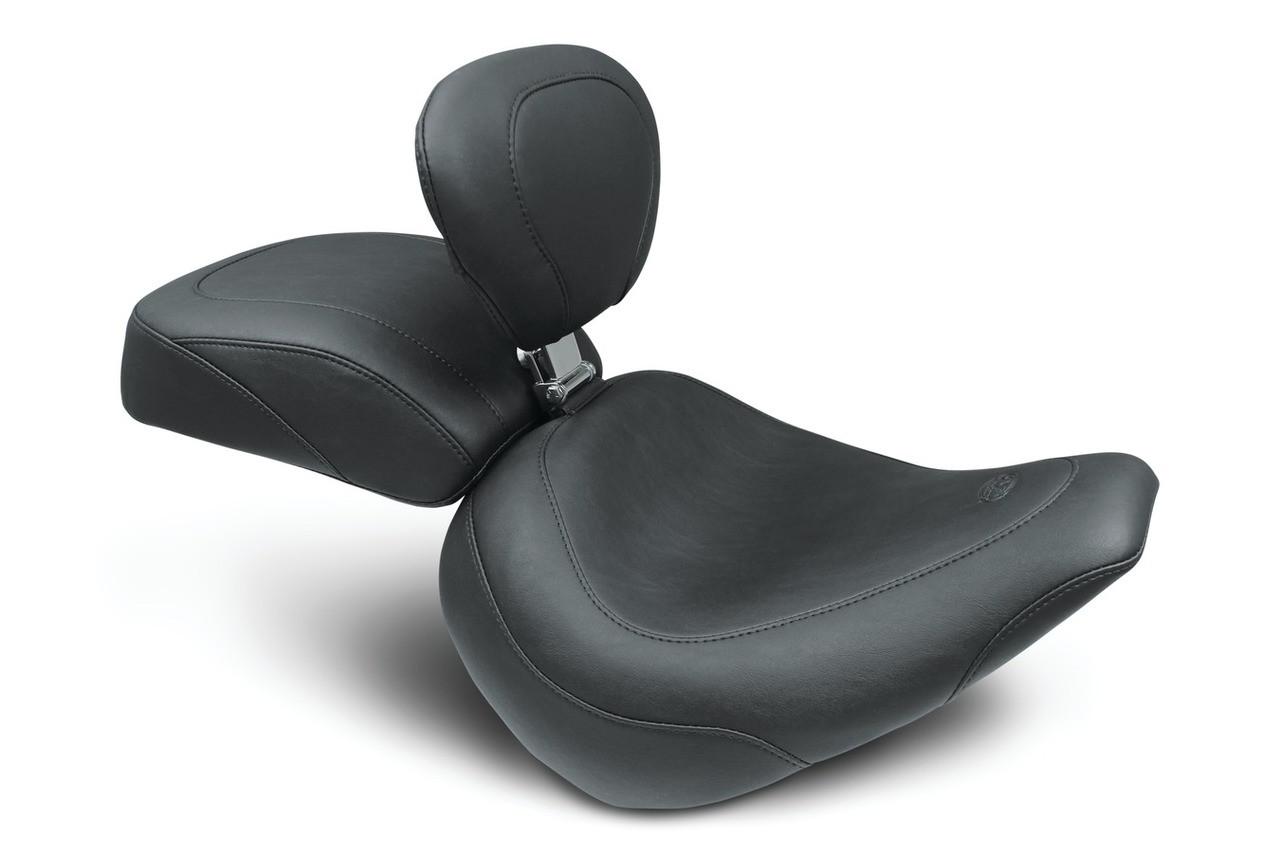 Mustang Wide Tripper Passenger Seat for '18-Up Harley Davidson Softail Breakout
