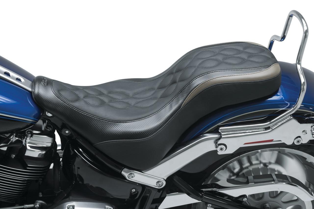 Mustang DayTripper Seat for '18-Up Harley-Davidson Softail Fat Boy