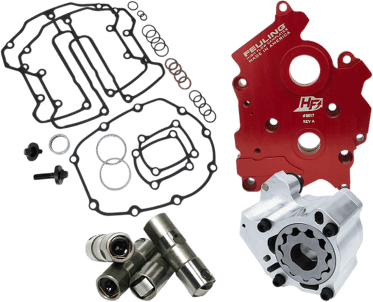 Feuling HP+ Oil Pump and Cam Plate Kit for 17-Up Harley-Davidson