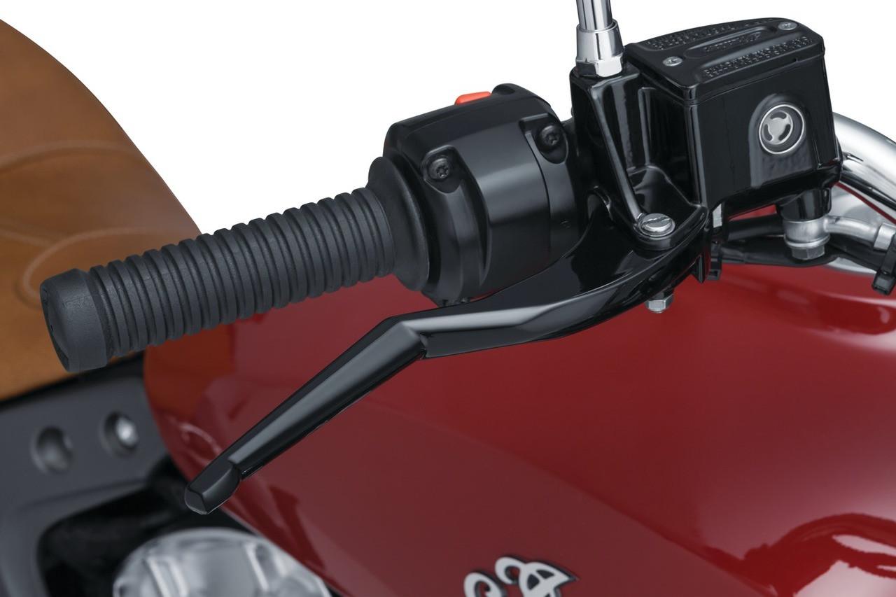 Kuryakyn Legacy Levers for '15-16 Indian Scout - Gloss Black
