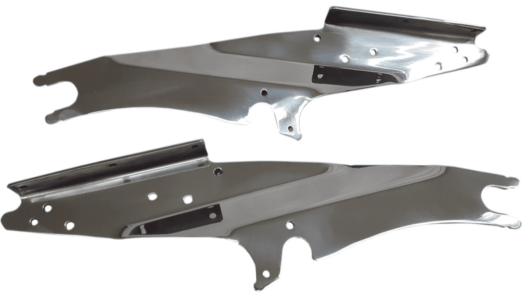 Rivco Trunk Relocation Brackets for '15-21 Indian Roadmaster Models - Chrome