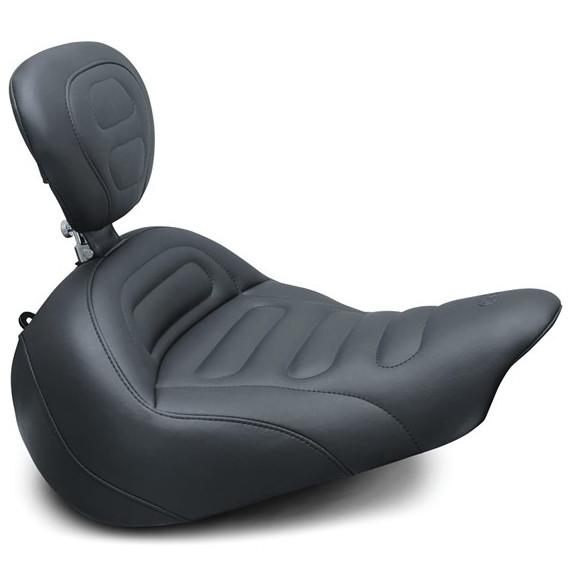 Mustang Touring Solo with Driver Backrest for Harley-Davidson Breakout FXSB 2013-17