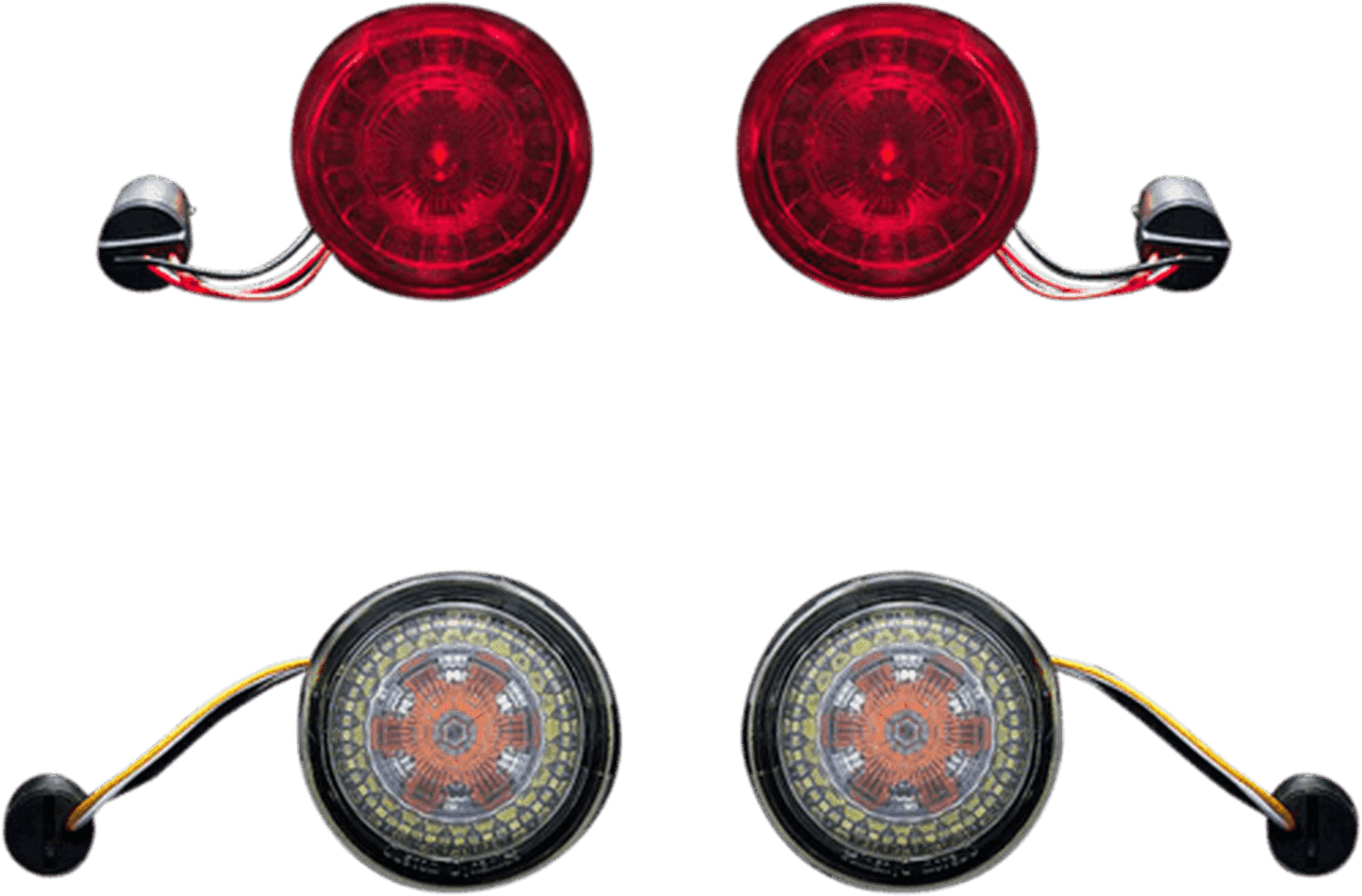 Custom Dynamics ProBEAM Complete Turn Signal Conversion Kit for Harley-Davidson