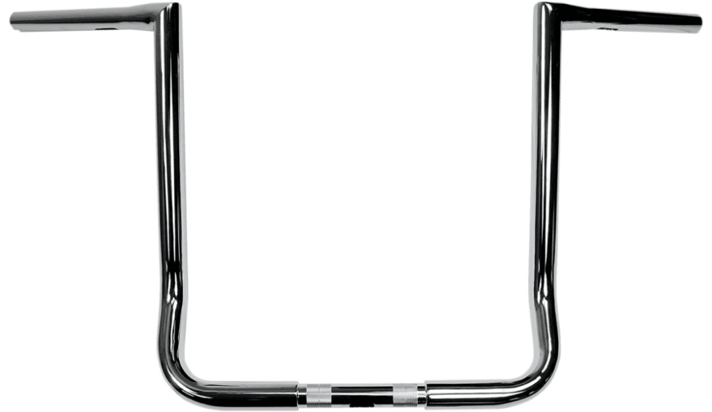 L.A. Choppers Twin Peaks 1 1/4 inch Handlebars for '96-23 FLHT and FLHX Models - 16 inch Chrome
