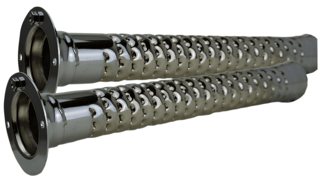 Khrome Werks HP-Plus Louvered High Performance Baffle Inserts - Pair