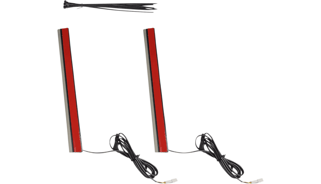 Custom Dynamics 10" Plug & Play Red Plasma Rods - Red