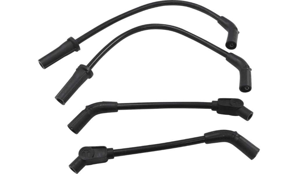 Sumax 10.4 mm Pro Spark Plug Wires for '18-21 Harley Davidson Softail Models - Black (Check Fitment)