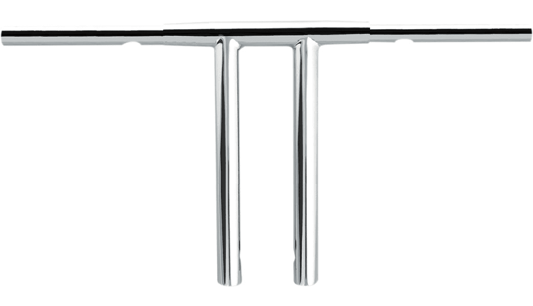 Wild 1 Flatline T-Bars for Harley-Davidson Models - 12" Chrome