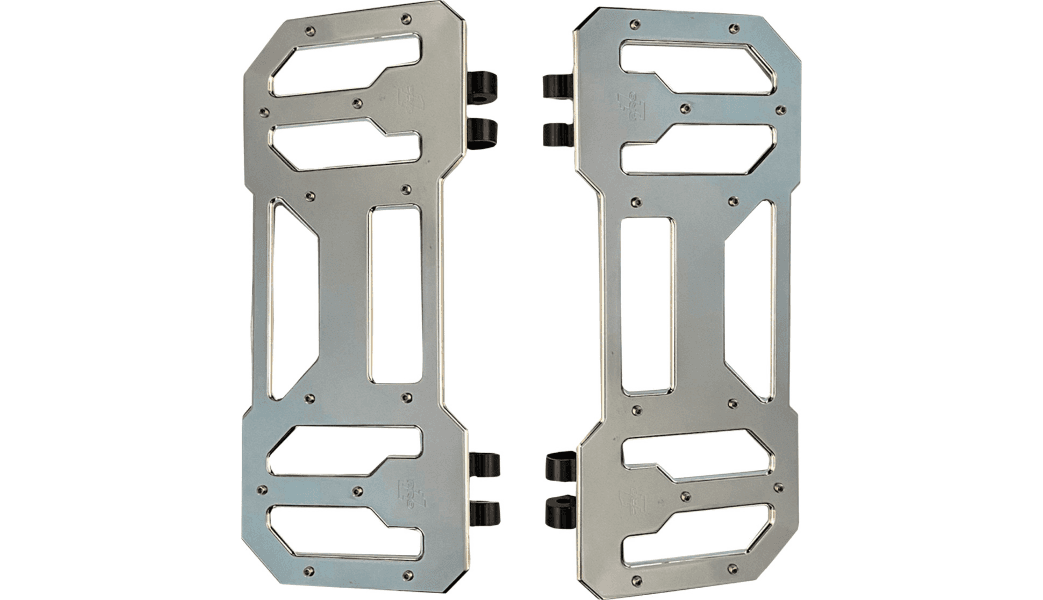 Pro One Pro Board Floorboards for '80-Up Harley Davidson Touring and H-D Models w/ Floorboards - Chrome