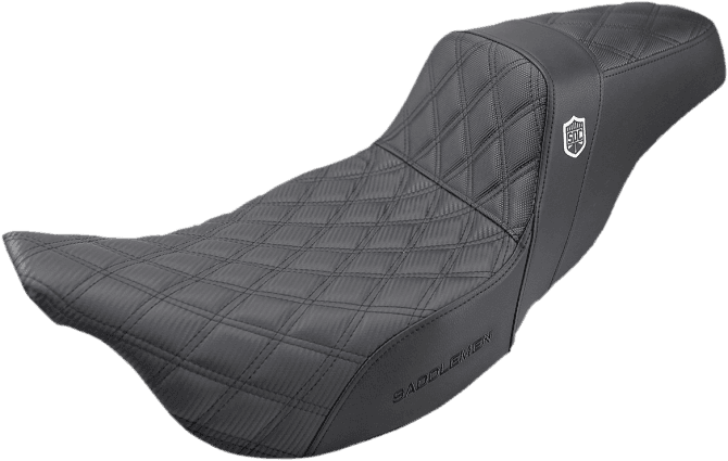 Custom Stitched Saddlemen Pro Series SDC Performance Gripper LS Seat for '08-Up Harley Davidson Touring (Not for '24-Up FLHX/FLTR Models)