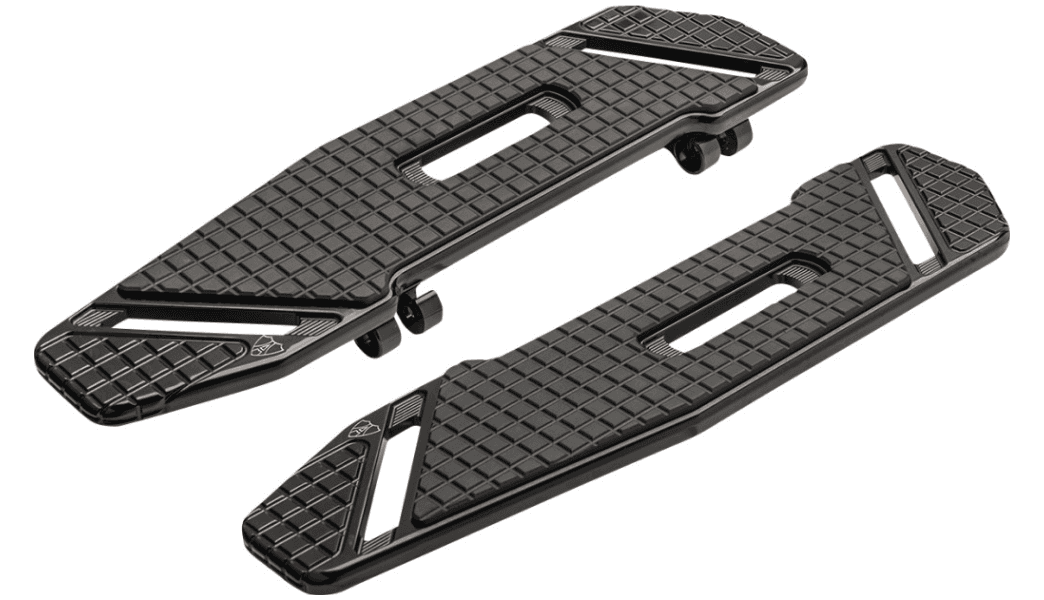 Arlen Ness SpeedLiner Floorboards for '99-Up Harley Davidson Touring Models - Black