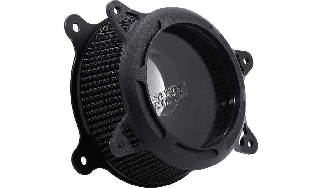 Vance & Hines VO2 Insight Air Cleaner Kit for '02-07 Harley Davidson Touring, '00-15 Softail, '99-07 Dyna - Wrinkle Black