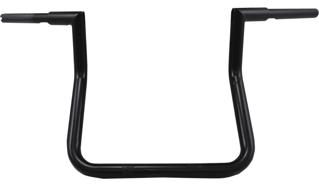 L.A. Choppers Twin Peak Handlebars for '20-Up Indian Challenger - 12" Black