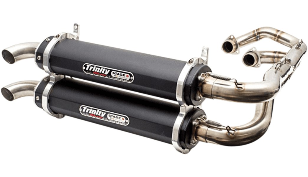 Trinity Racing Stage 5 Exhaust System for '16-18 Polaris General 1000 EPS 4x4 and RZR S 1000 EPS 4x4