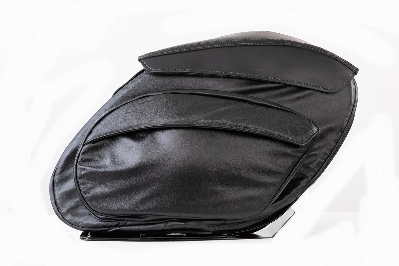 Leather Pros Retro Series V3 Saddlebags for '82-95 Harley Davidson FXR Models - Leather