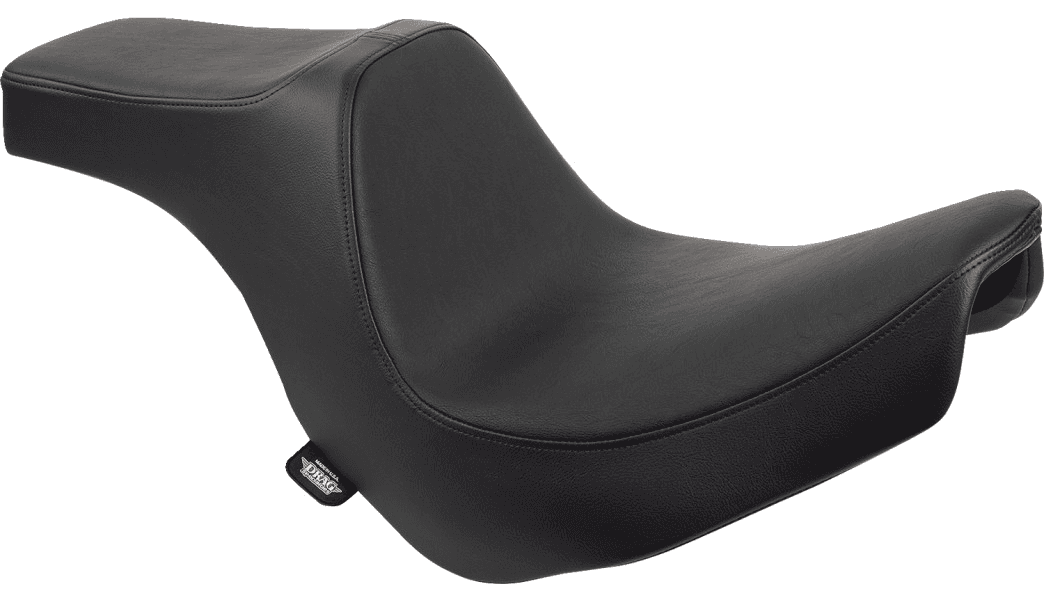 Drag Specialties Predator III Seat for '18-Up Harley Davidson Softail Low Rider Models and Sport Glide - Smooth/Black