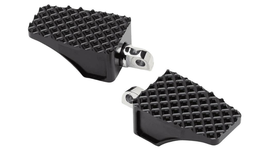 L.A. Choppers Billet County Footpegs Original Clevis for Harley Davidson Models (Select Finish)