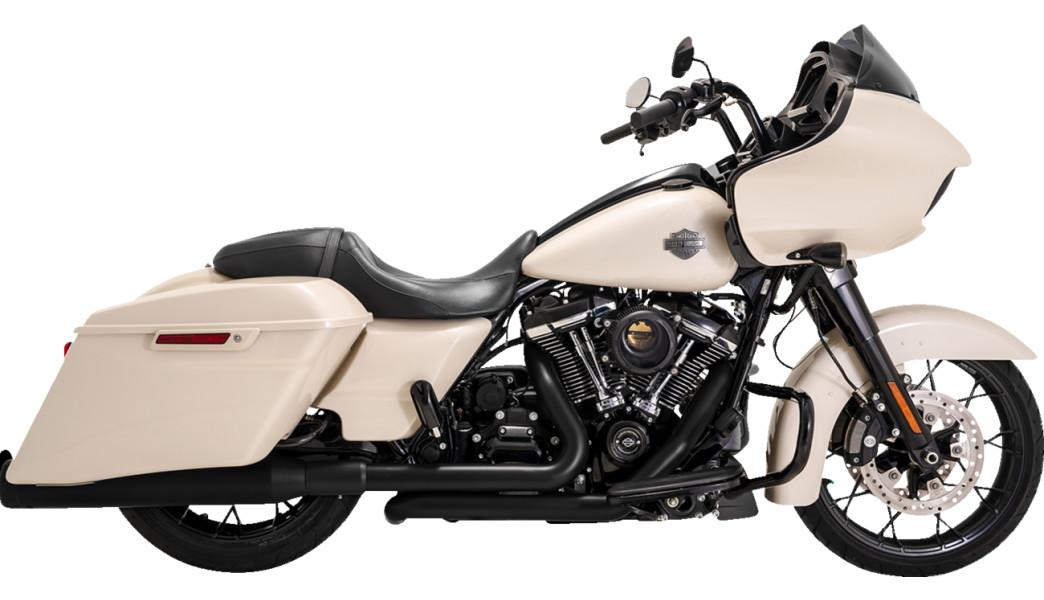 Vance & Hines Dresser Duals for Harley Davidson Touring Models '17-Up - Black (49-State Emissions Compliant)