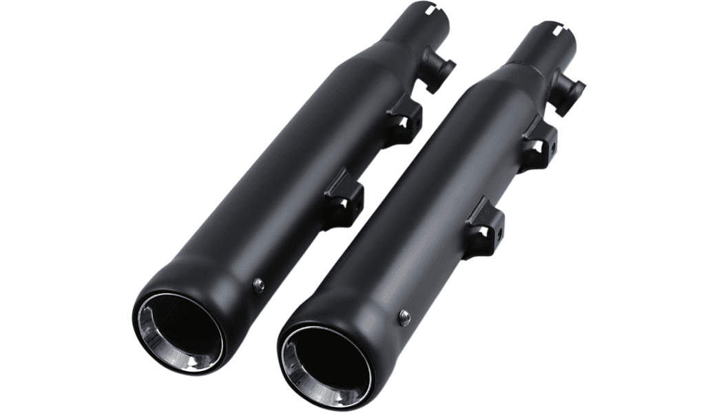 Cobra 3" Neighbor Hater Slip On Mufflers for '04-13 Harley Davidson Sportster Models - Black
