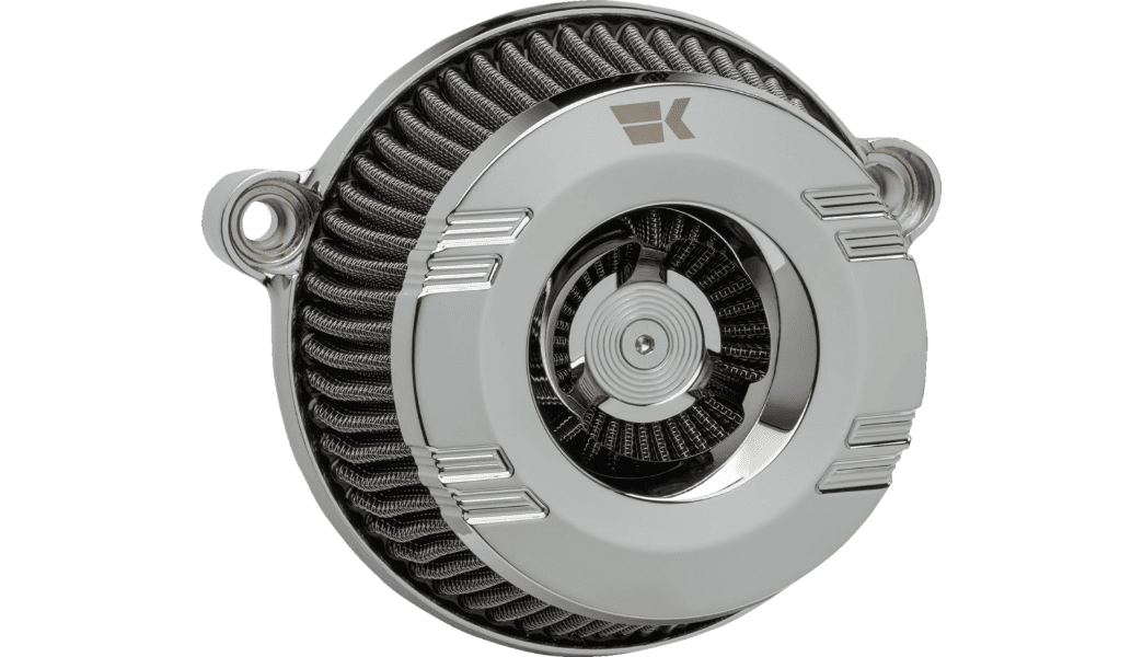 Khrome Werks Instigator Air Cleaner for '08-16 Harley Davidson Touring, Trike, and '16-17 Softail, '14-15 FLSTNSE, '13-14 FXSBSE, '11-12 FLSTSE, '16-17 FXDLS - Chrome Klassic