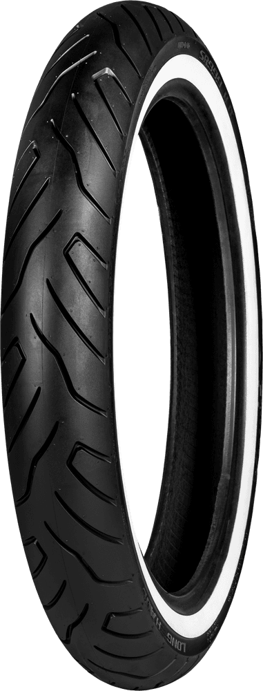 Dunlop  American Elite Front Tire - 130/90B16 - Wide Whitewall - 67H